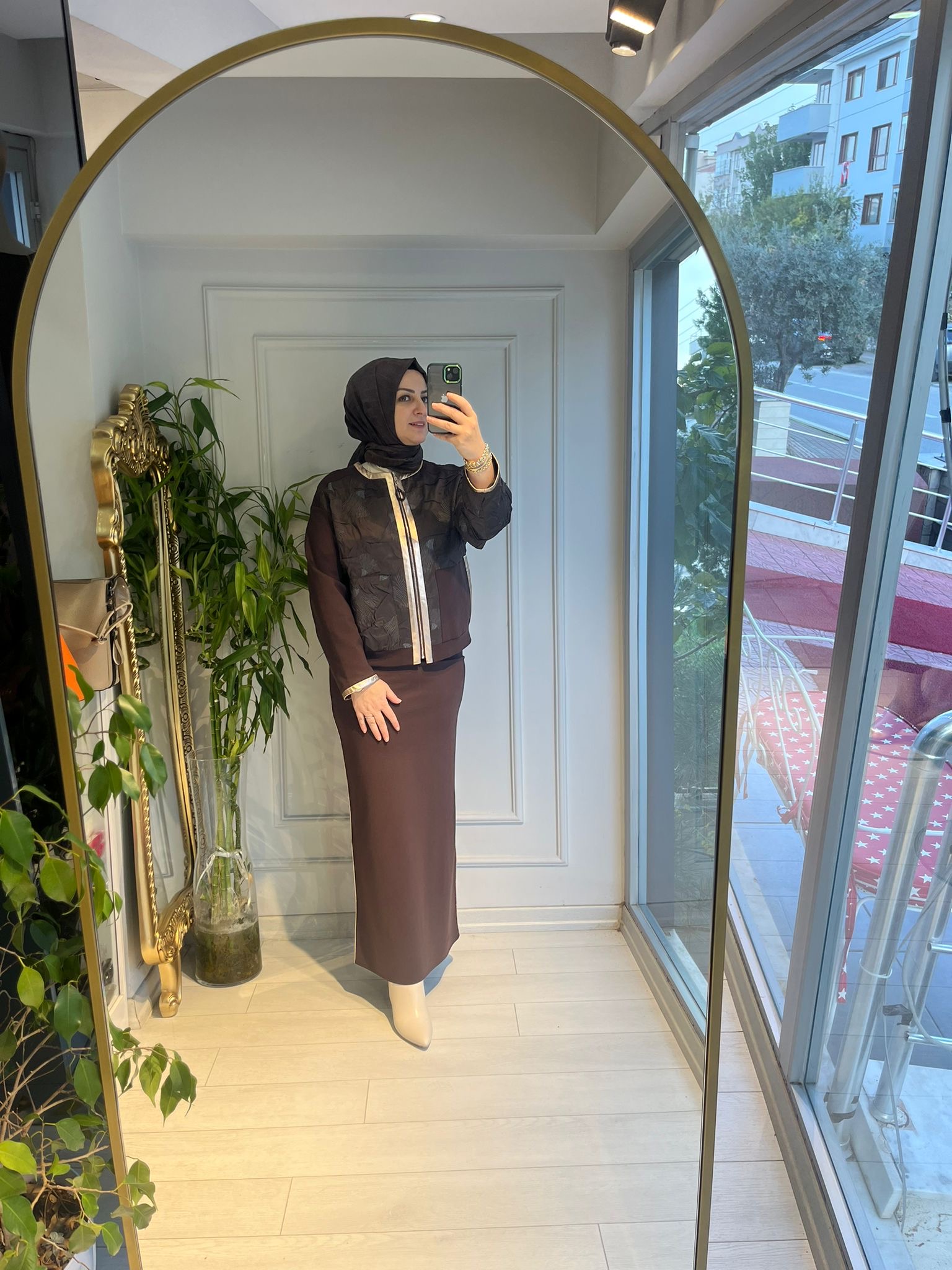 BİYE DETAYLI TOKALI ÇELİK ETEK