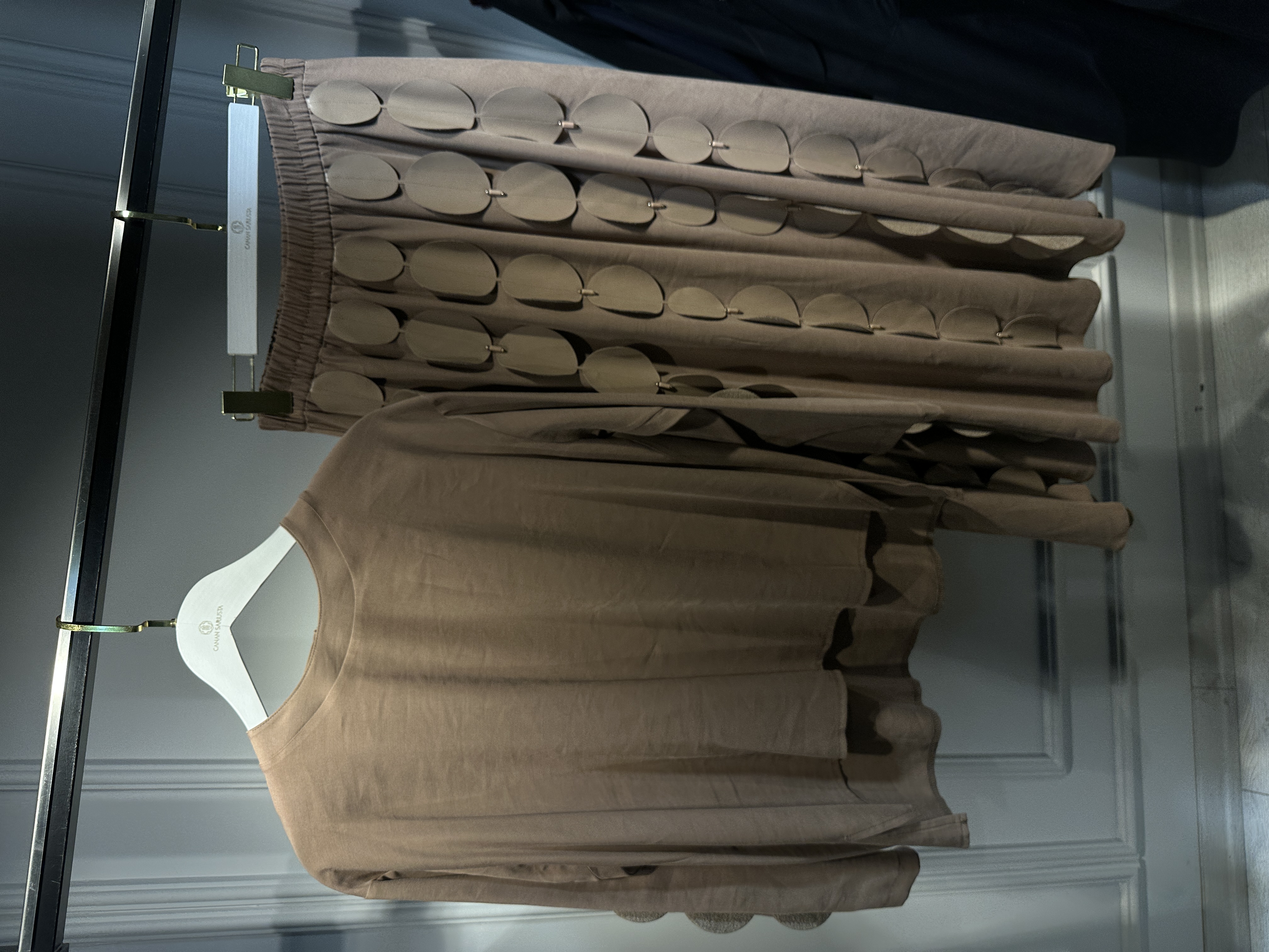 Cookıe Etekli Takım Vizon