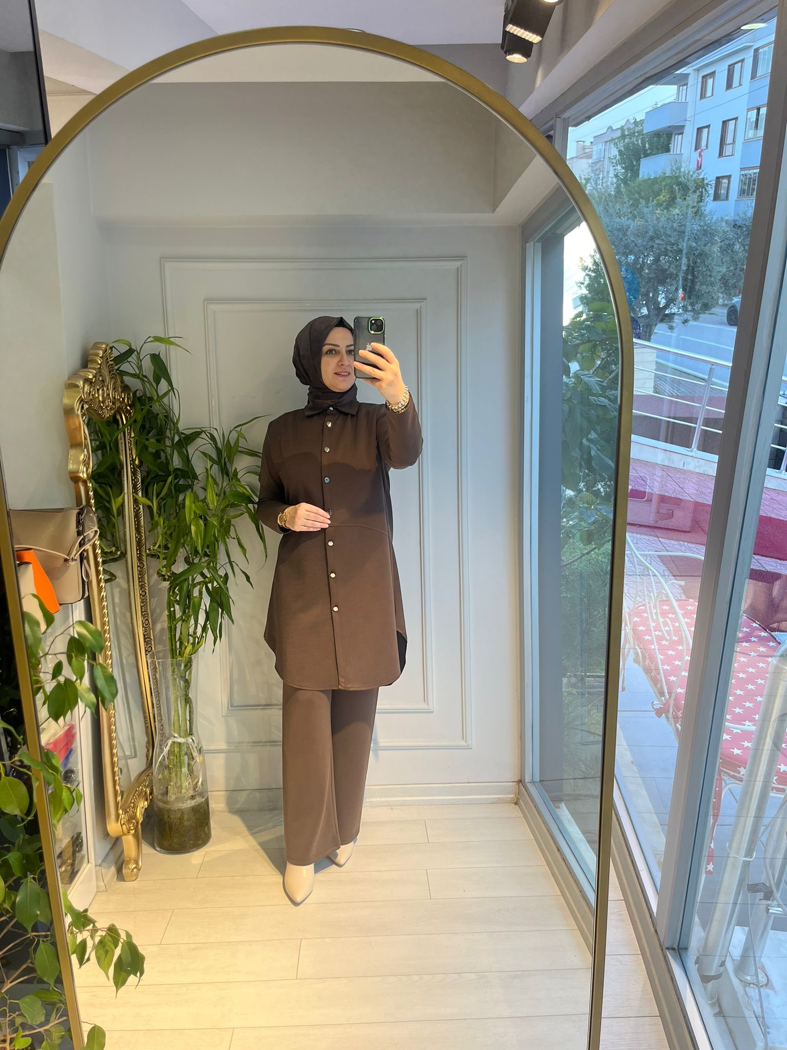 DÜĞMELİ OYSHO TAKIM KAHVE