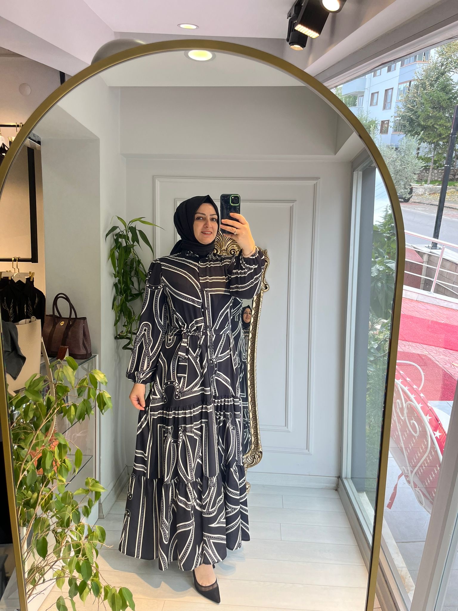 September Elbise Siyah
