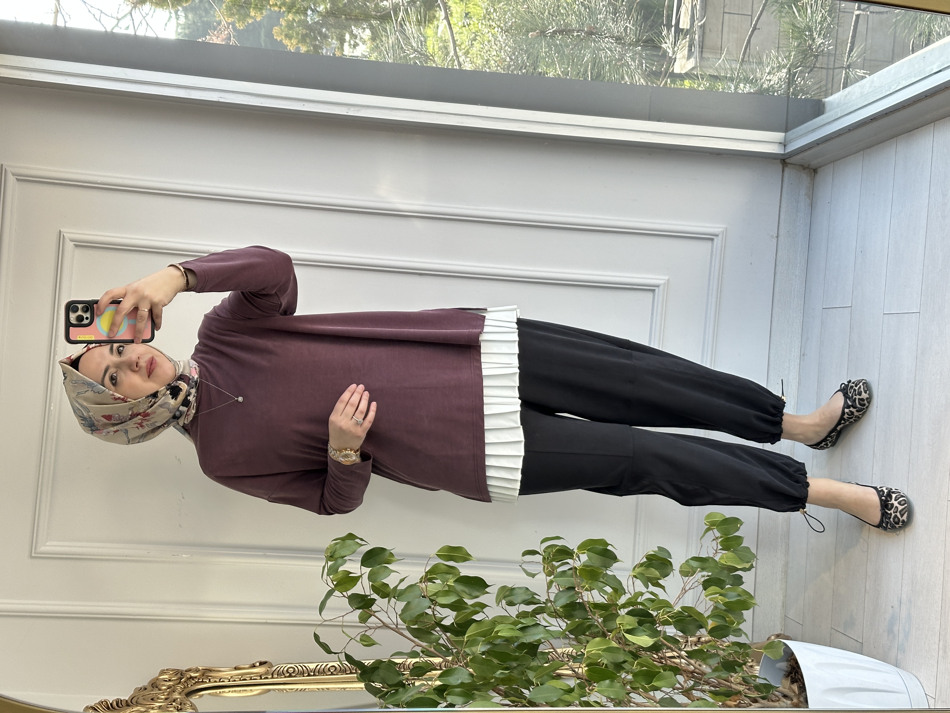 SPOR MODAL TUNİK BORDO